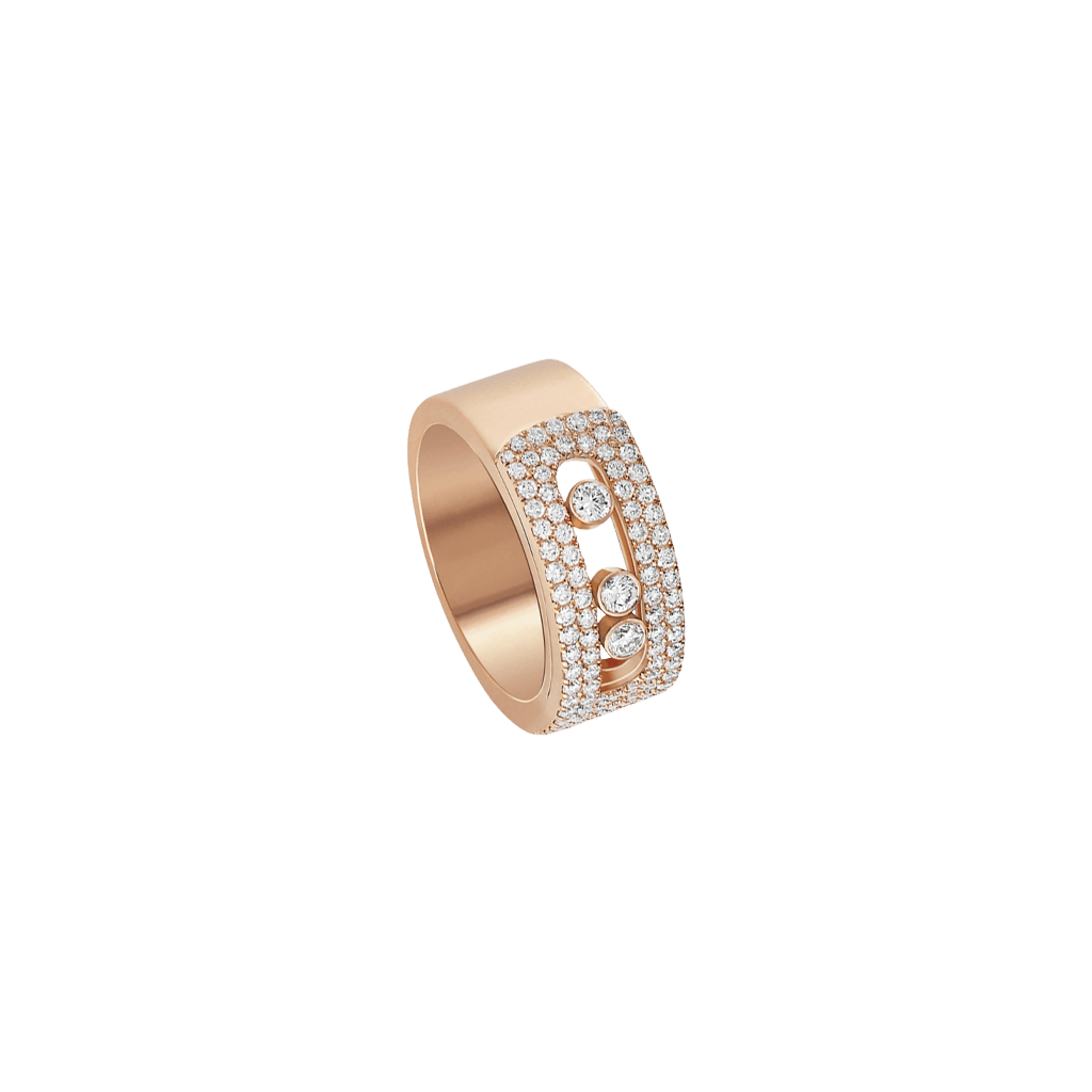 Messika Move Noa ring roodgoud met diamant - 10102-PG - #2