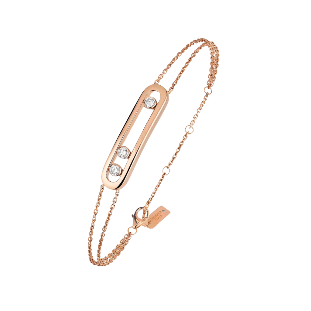 Messika Move Classic armband roodgoud met diamant - 3996-PG - #2 Messika Move Classic armband roodgoud met diamant - 3996-PG - #2