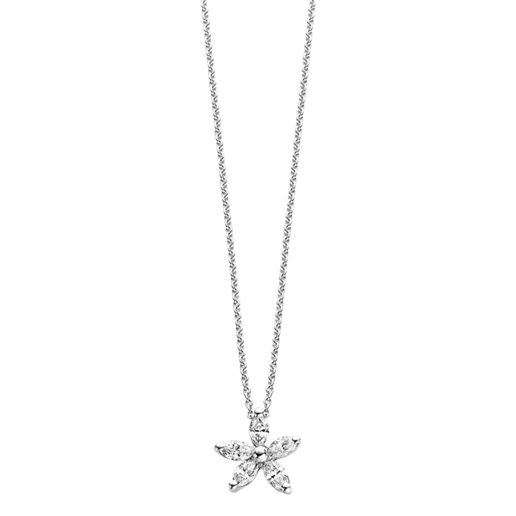 Schaap en Citroen Diamonds collier witgoud met diamant - #2 Schaap en Citroen Diamonds collier witgoud met diamant - #2