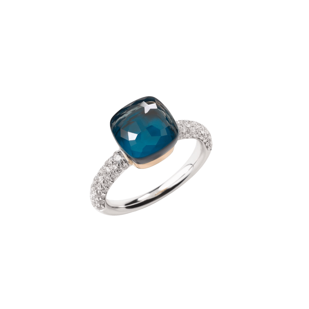 Pomellato Nudo ring roodgoud met diamant - PAC0040 O6WHR B0TTU - #1 Pomellato Nudo ring roodgoud met diamant - PAC0040 O6WHR B0TTU - #1