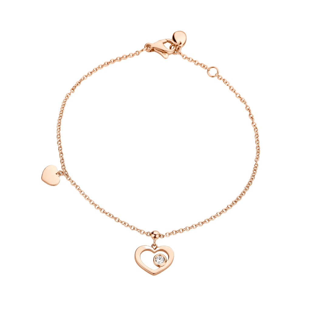 Schaap en Citroen Diamonds armband roodgoud met diamant - #1
