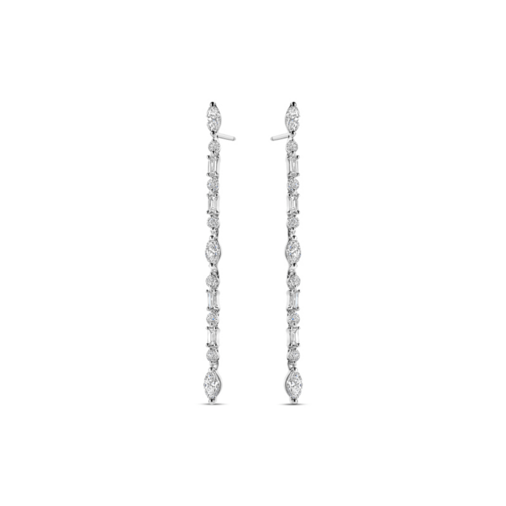 Schaap en Citroen Diamonds oorsieraad witgoud met diamant - #2 Schaap en Citroen Diamonds oorsieraad witgoud met diamant - #2
