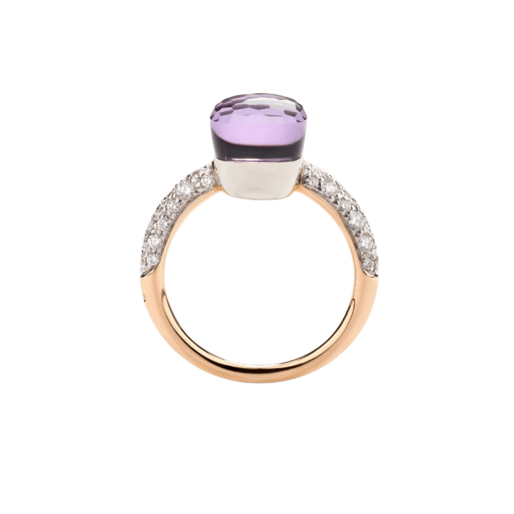 Pomellato Nudo Petit ring roodgoud met diamant - PAB7040 O6WHR DB0OI - #2 Pomellato Nudo Petit ring roodgoud met diamant - PAB7040 O6WHR DB0OI - #2