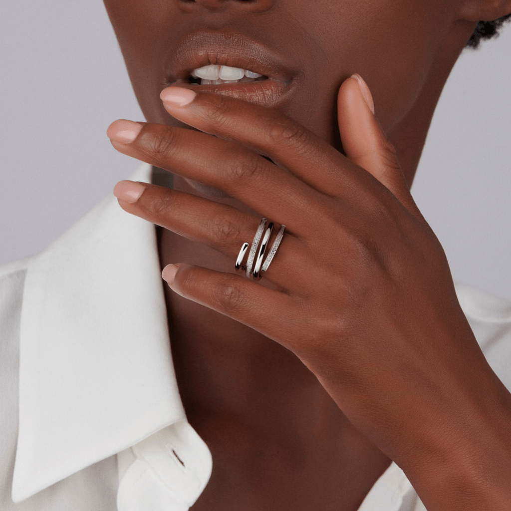 Schaap en Citroen Diamonds ring witgoud met diamant - #5 Schaap en Citroen Diamonds ring witgoud met diamant - #5