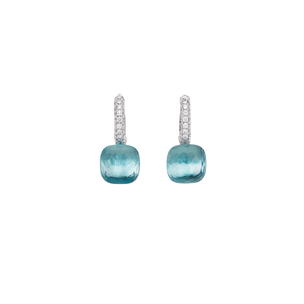 Pomellato Nudo Diamonds oorsieraad roodgoud met diamant - POB4010 O6000 DB0OY - #2 Pomellato Nudo Diamonds oorsieraad roodgoud met diamant - POB4010 O6000 DB0OY - #2