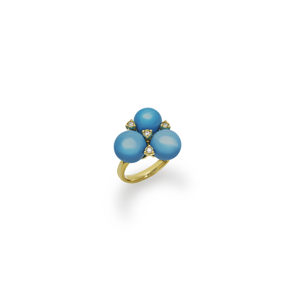 Chantecler Cherie ring geelgoud met diamant - 42396 - #4 Chantecler Cherie ring geelgoud met diamant - 42396 - #4