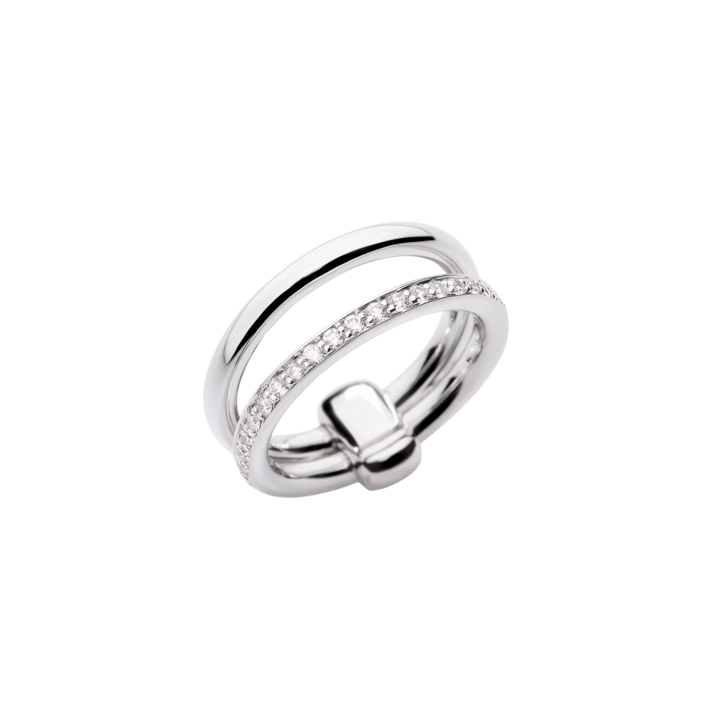 Pomellato Pomellato Together ring witgoud met diamant - PAC0100 O2WHR DB000 - #1 Pomellato Pomellato Together ring witgoud met diamant - PAC0100 O2WHR DB000 - #1