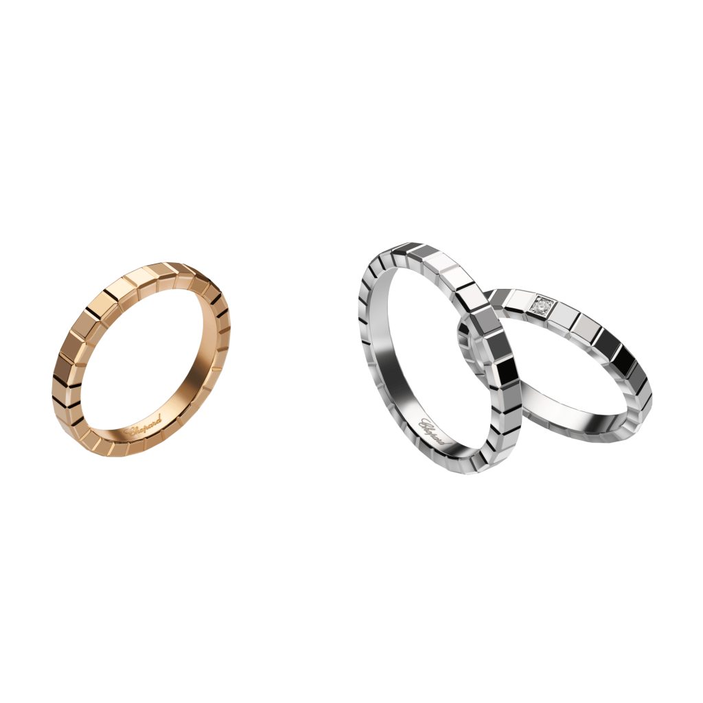 Chopard Ice Cube Mini ring roodgoud met diamant - 827702-5228 - #3