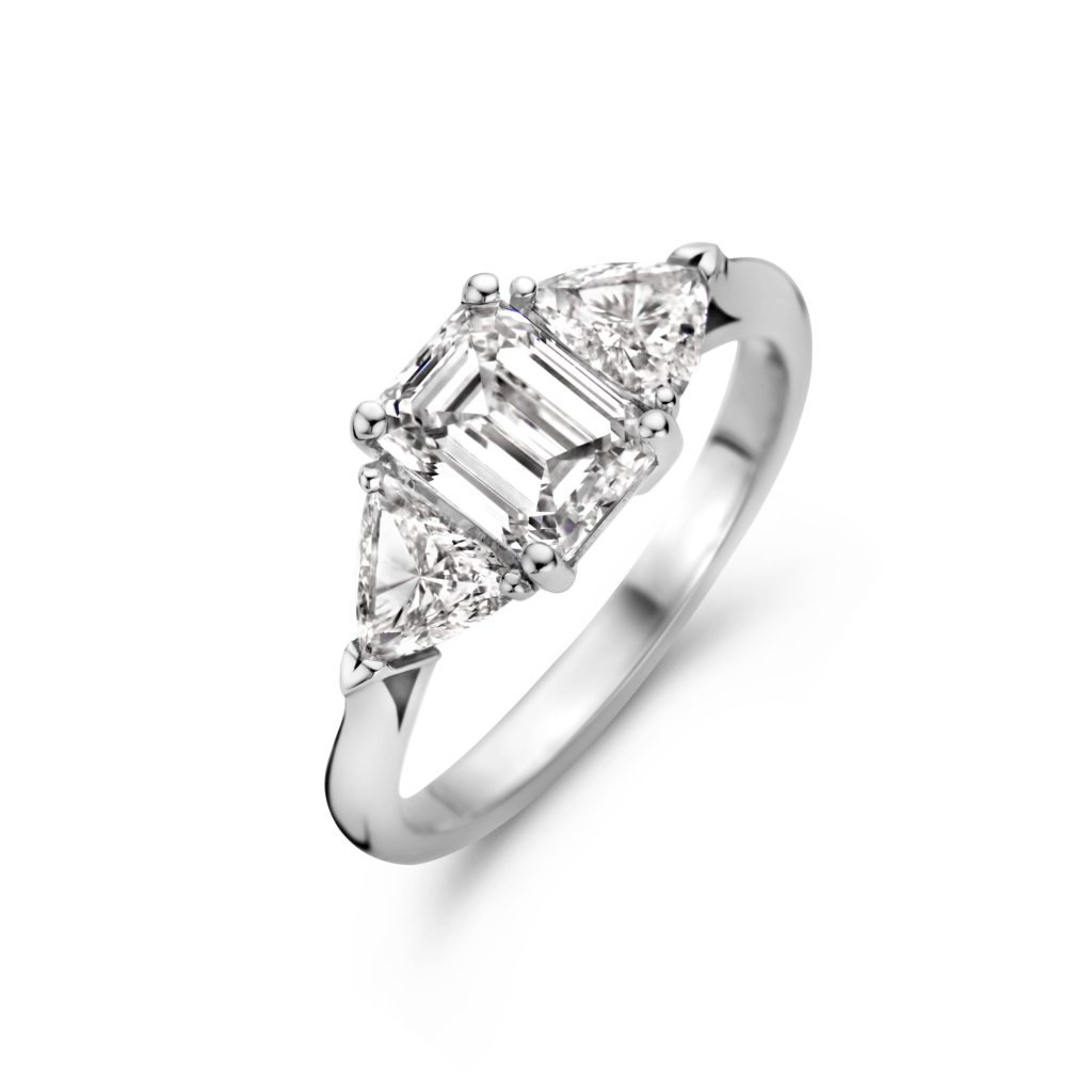 Schaap en Citroen Diamonds ring witgoud met diamant - #2 Schaap en Citroen Diamonds ring witgoud met diamant - #2