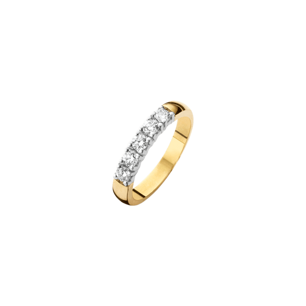 Schaap en Citroen Diamonds ring geelgoud met diamant - #2 Schaap en Citroen Diamonds ring geelgoud met diamant - #2