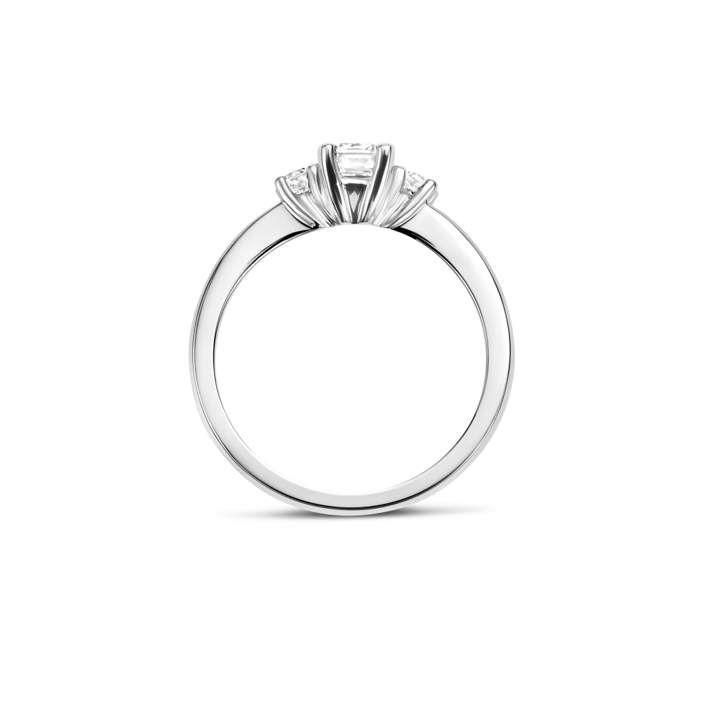Schaap en Citroen Diamonds ring witgoud met diamant - #4 Schaap en Citroen Diamonds ring witgoud met diamant - #4