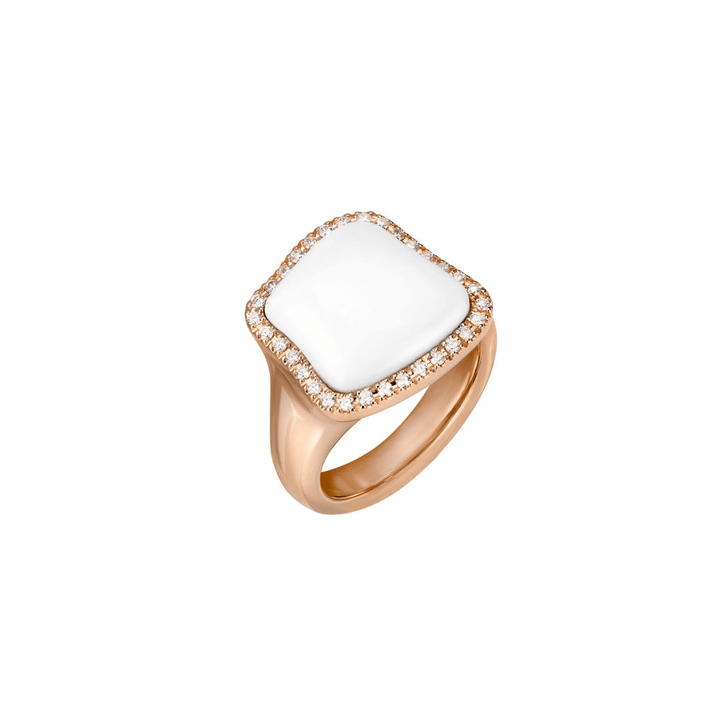 Chantecler Enchante ring roodgoud met kogolong - 41755 - #1 Chantecler Enchante ring roodgoud met kogolong - 41755 - #1