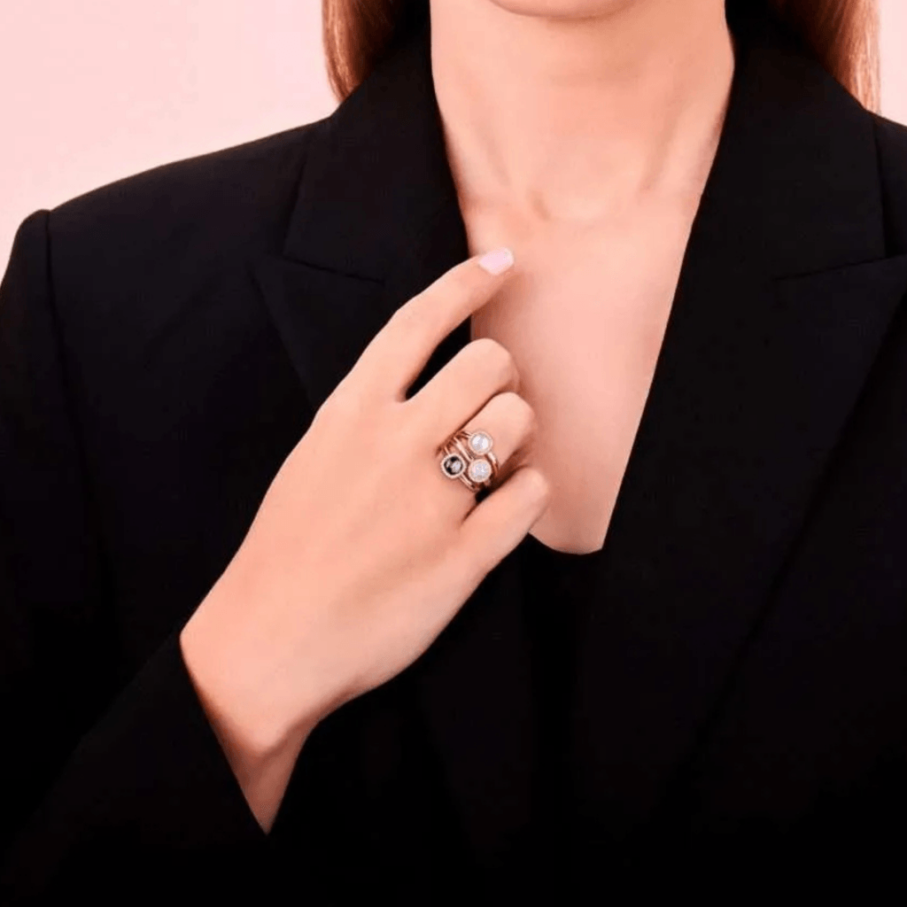 Tirisi Jewelry Milano Sweeties ring roodgoud met diversen kleurstenen - TR9757WQ+LBTP - #2 Tirisi Jewelry Milano Sweeties ring roodgoud met diversen kleurstenen - TR9757WQ+LBTP - #2