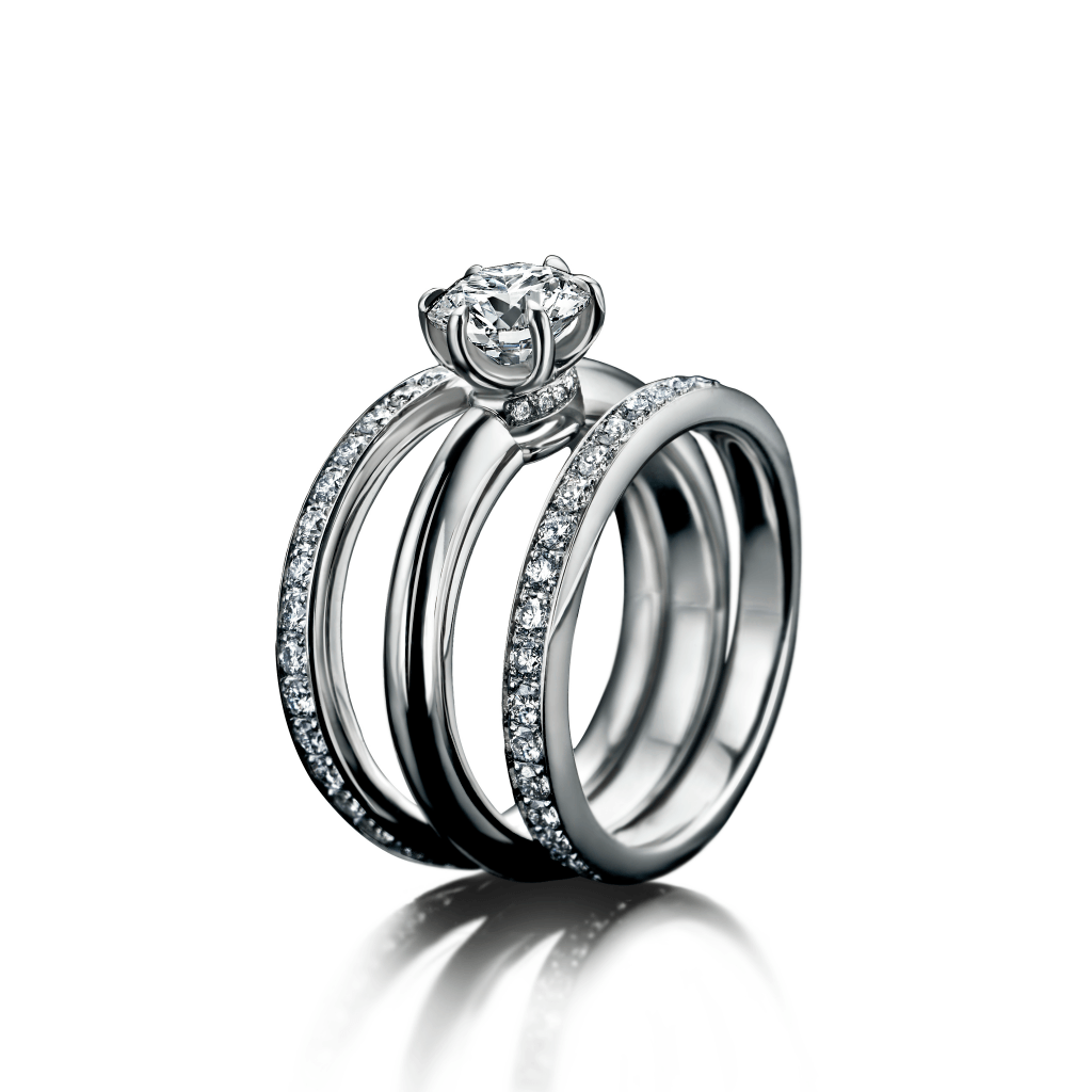 Schaap en Citroen Diamonds Sc 125 Collection ring platina met diamant - #3 Schaap en Citroen Diamonds Sc 125 Collection ring platina met diamant - #3
