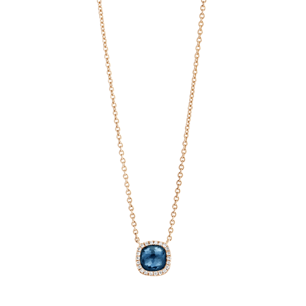 Tirisi Jewelry Milano Sweeties collier roodgoud met diamant - TP9152LBTP - #2 Tirisi Jewelry Milano Sweeties collier roodgoud met diamant - TP9152LBTP - #2