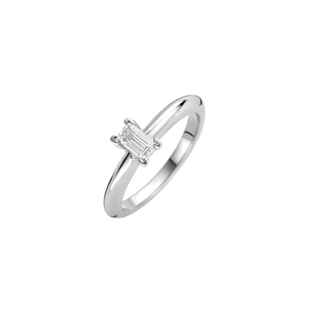 Schaap en Citroen Diamonds ring witgoud met diamant - #1 Schaap en Citroen Diamonds ring witgoud met diamant - #1