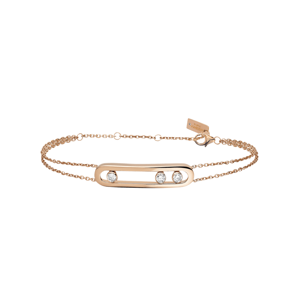 Messika Move Classic armband roodgoud met diamant - 3996-PG - #1 Messika Move Classic armband roodgoud met diamant - 3996-PG - #1
