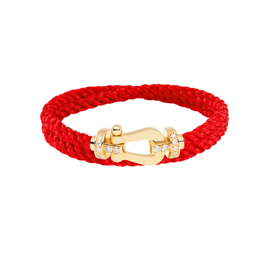 Fred Force 10 armband geelgoud met diamant - 0B0028-000 + 6B0263-000 - #1 Fred Force 10 armband geelgoud met diamant - 0B0028-000 + 6B0263-000 - #1
