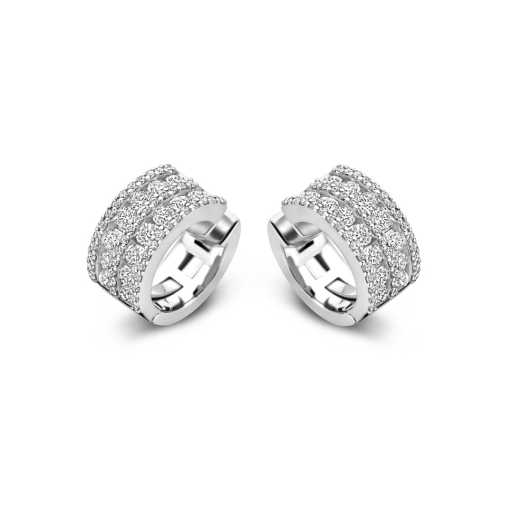 Schaap en Citroen Diamonds oorsieraad witgoud met diamant - #2 Schaap en Citroen Diamonds oorsieraad witgoud met diamant - #2