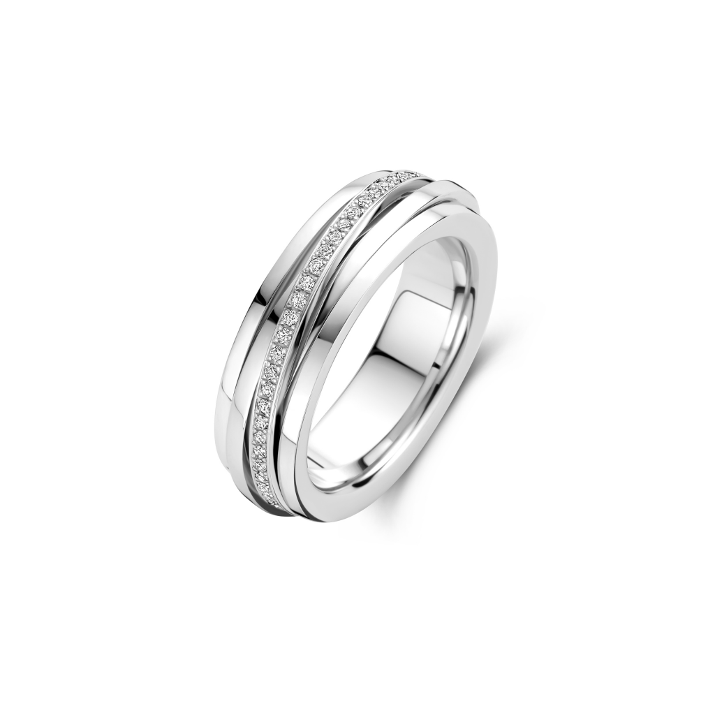 Schaap en Citroen Diamonds ring witgoud met diamant - #4 Schaap en Citroen Diamonds ring witgoud met diamant - #4