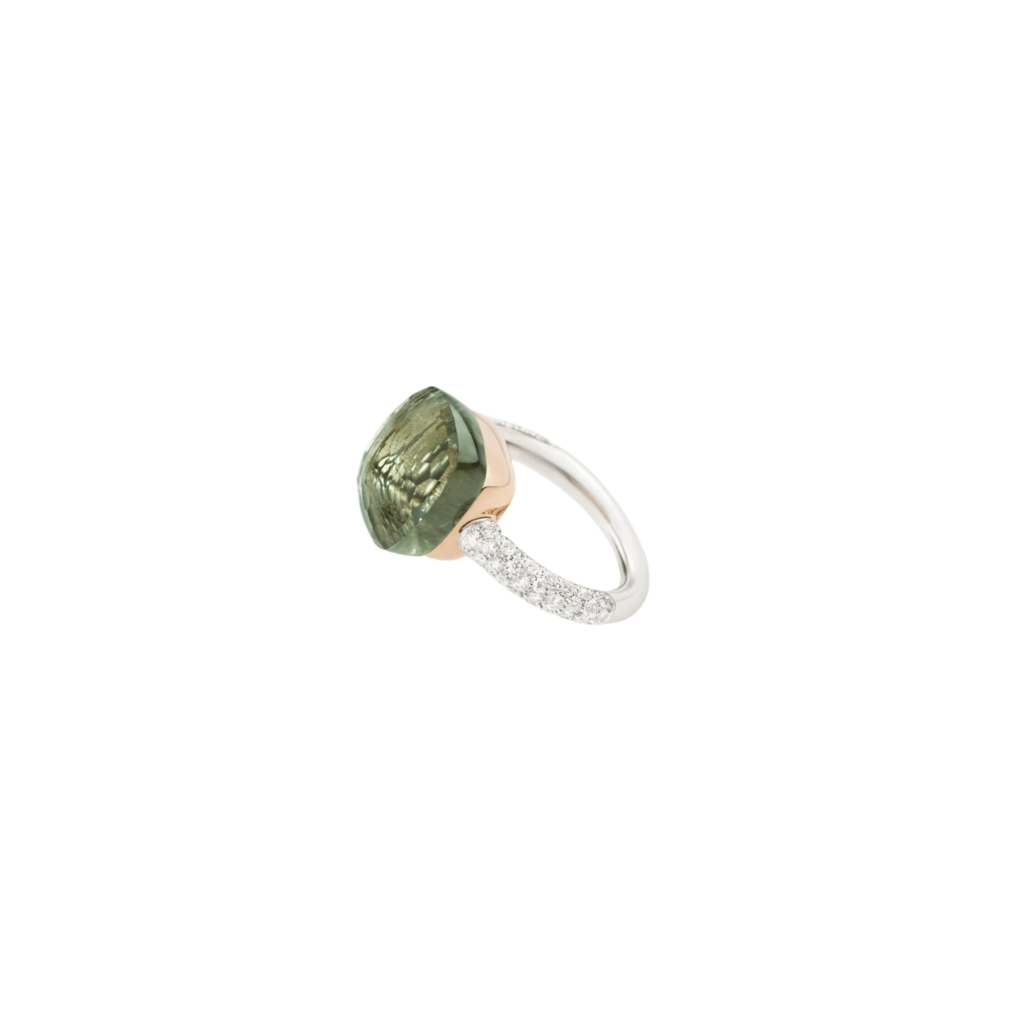 Pomellato Nudo Diamonds ring roodgoud met diamant - PAB4010 O6000 DB0PA - #5 Pomellato Nudo Diamonds ring roodgoud met diamant - PAB4010 O6000 DB0PA - #5