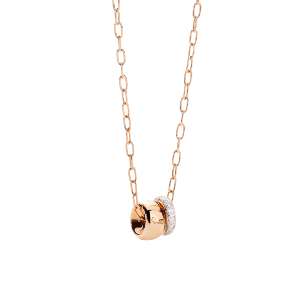 Pomellato Iconica collier roodgoud met diamant - PCB7120 O7000 DB000 - #2 Pomellato Iconica collier roodgoud met diamant - PCB7120 O7000 DB000 - #2