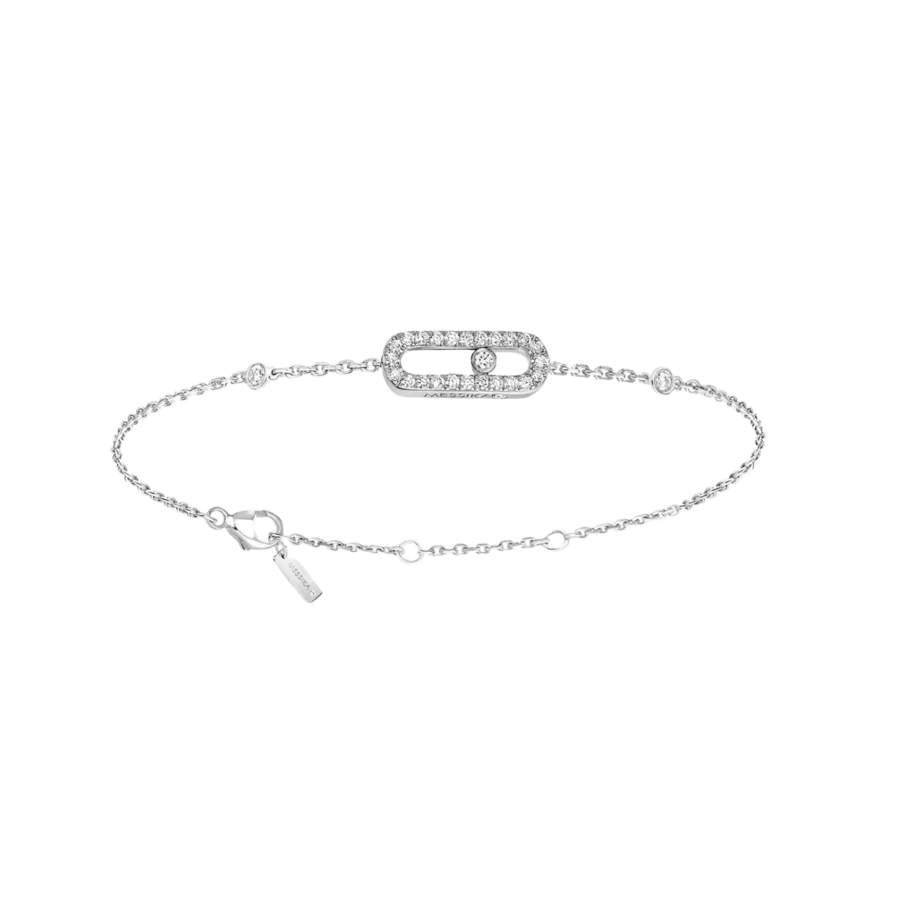 Messika Move Uno armband witgoud met diamant - 4706-WG - #1 Messika Move Uno armband witgoud met diamant - 4706-WG - #1