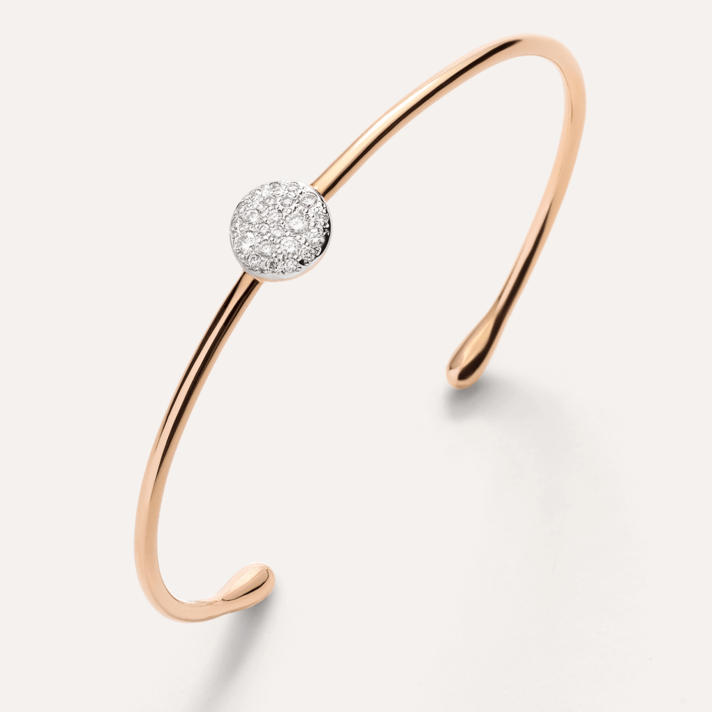 Pomellato Sabbia armband roodgoud met diamant - PBB7012 O7000 DB000 - #3 Pomellato Sabbia armband roodgoud met diamant - PBB7012 O7000 DB000 - #3