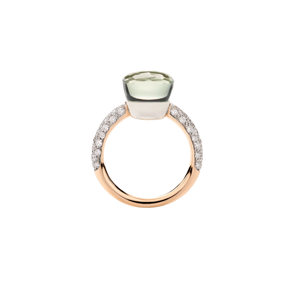 Pomellato Nudo ring roodgoud met diamant - PAC0040 O6WHR DB0PA - #4 Pomellato Nudo ring roodgoud met diamant - PAC0040 O6WHR DB0PA - #4