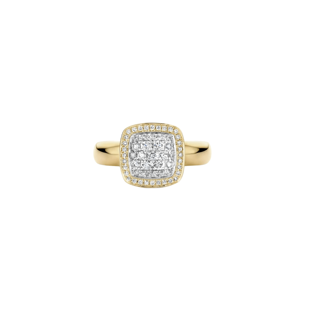 Tirisi Jewelry Milano Exclusive ring geelgoud met diamant - TR9762D(2T) - #2 Tirisi Jewelry Milano Exclusive ring geelgoud met diamant - TR9762D(2T) - #2