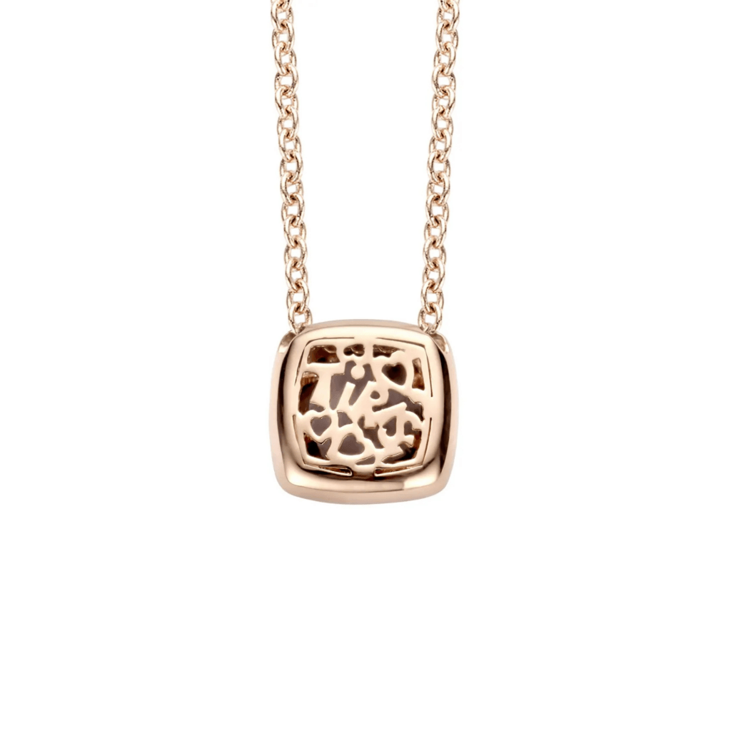 Tirisi Jewelry Milano Exclusive collier roodgoud met diamant - TP9177D(2P) - #4 Tirisi Jewelry Milano Exclusive collier roodgoud met diamant - TP9177D(2P) - #4