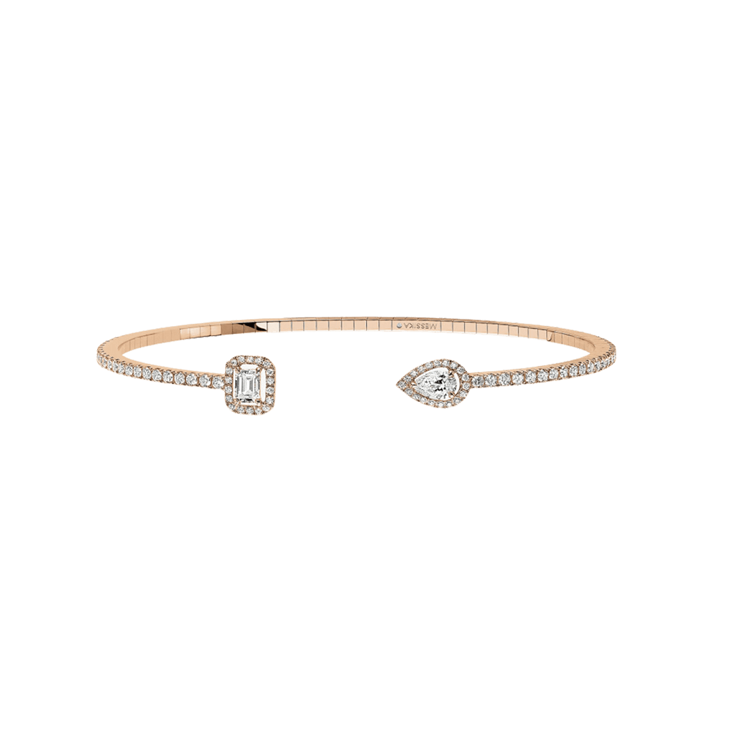 Messika My Twin Toi And Moi armband roodgoud met diamant - 6161-PG - #2 Messika My Twin Toi And Moi armband roodgoud met diamant - 6161-PG - #2