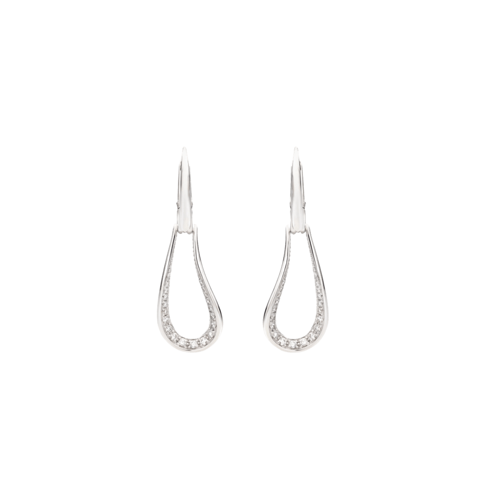Pomellato Fantina oorsieraad witgoud met diamant - POC1021 O2WHR DB000 - #1 Pomellato Fantina oorsieraad witgoud met diamant - POC1021 O2WHR DB000 - #1