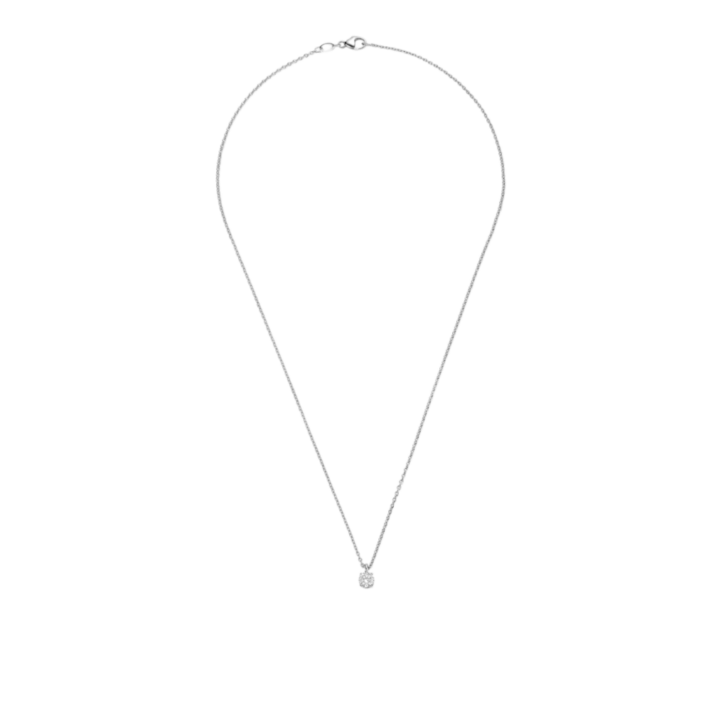 Schaap en Citroen Diamonds collier witgoud met diamant - #2 Schaap en Citroen Diamonds collier witgoud met diamant - #2