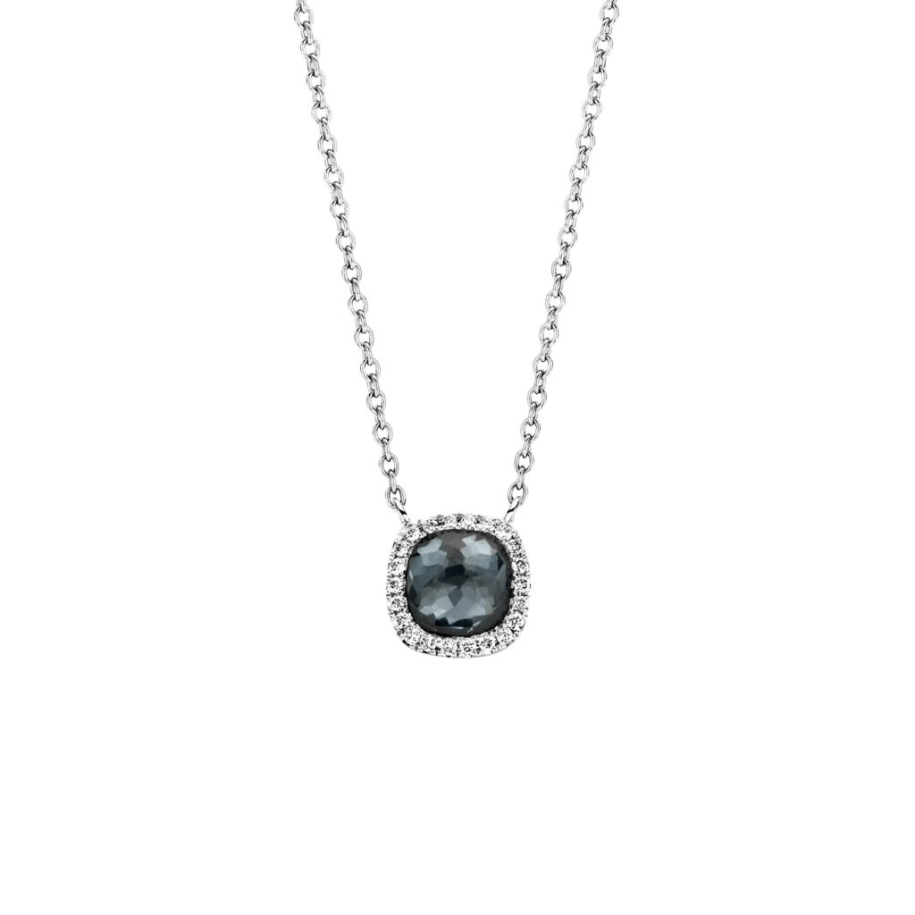 Tirisi Jewelry Milano Sweeties collier witgoud met diamant - TP9152HMW - #1 Tirisi Jewelry Milano Sweeties collier witgoud met diamant - TP9152HMW - #1