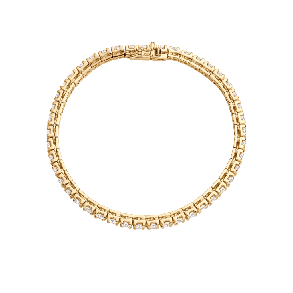 Schaap en Citroen Diamonds armband geelgoud met diamant - #2 Schaap en Citroen Diamonds armband geelgoud met diamant - #2