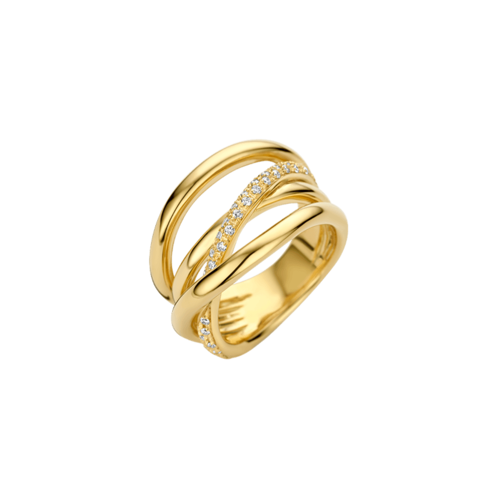 Schaap en Citroen Diamonds ring geelgoud - #1 Schaap en Citroen Diamonds ring geelgoud - #1
