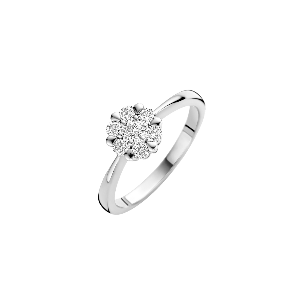 Schaap en Citroen Diamonds ring witgoud met diamant - #1 Schaap en Citroen Diamonds ring witgoud met diamant - #1