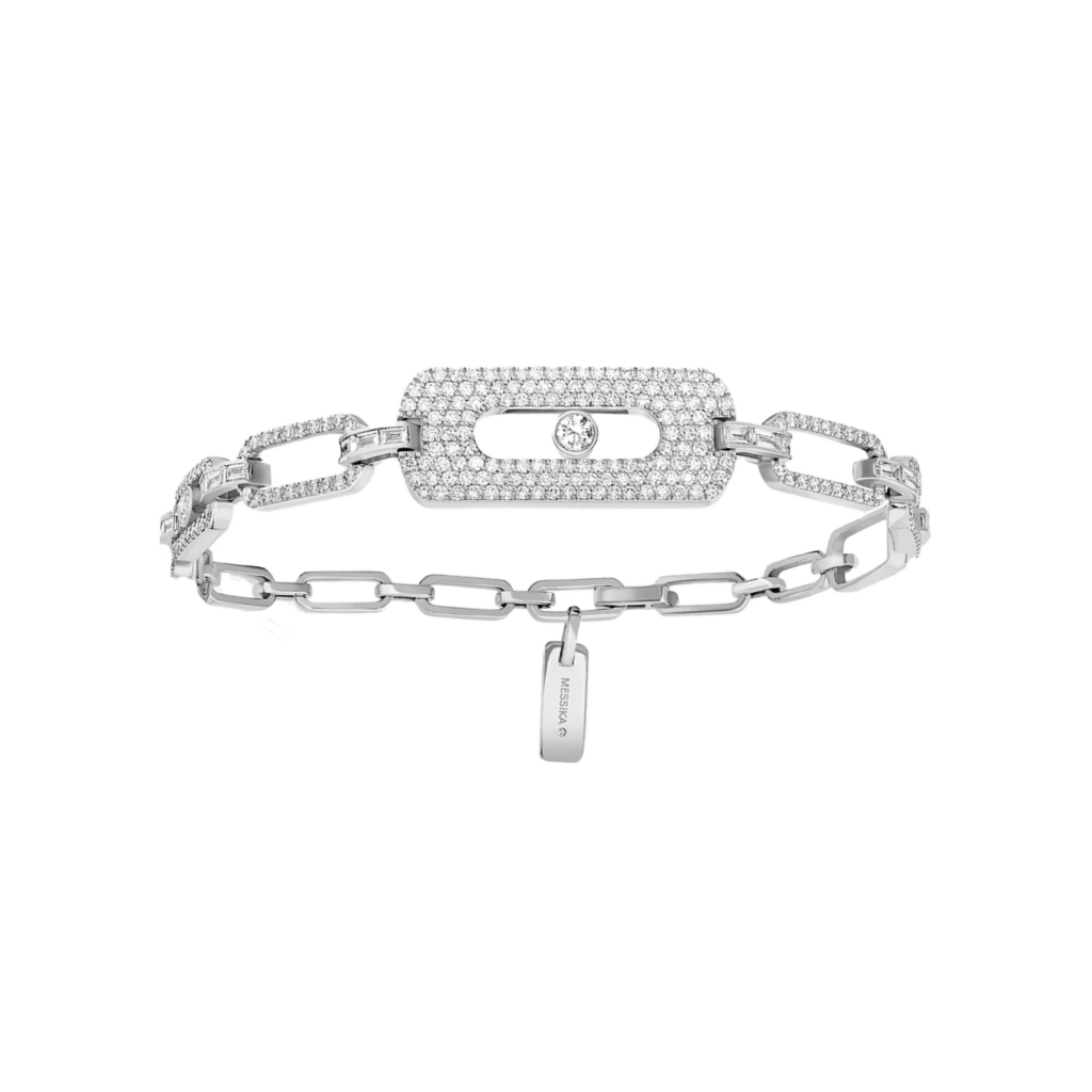 Messika Move Link armband witgoud met diamant - 12186-WG - #1 Messika Move Link armband witgoud met diamant - 12186-WG - #1