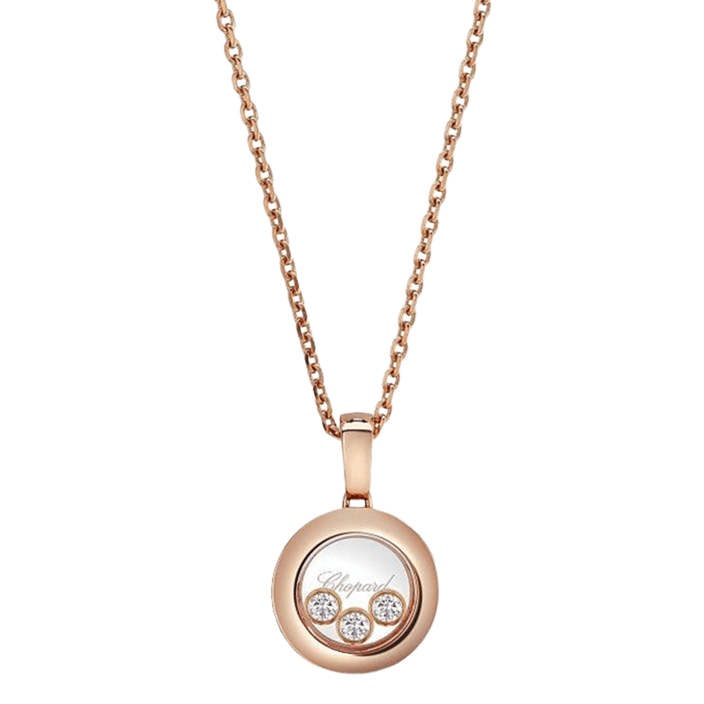 Chopard Happy Diamonds Icons Round collier roodgoud met diamant - 79A018-5001 - #3