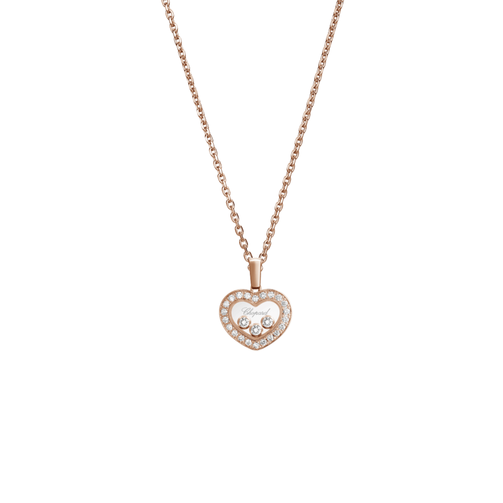 Chopard Happy Diamonds Icons Heart collier roodgoud met diamant - 79A611-5201 - #1 Chopard Happy Diamonds Icons Heart collier roodgoud met diamant - 79A611-5201 - #1