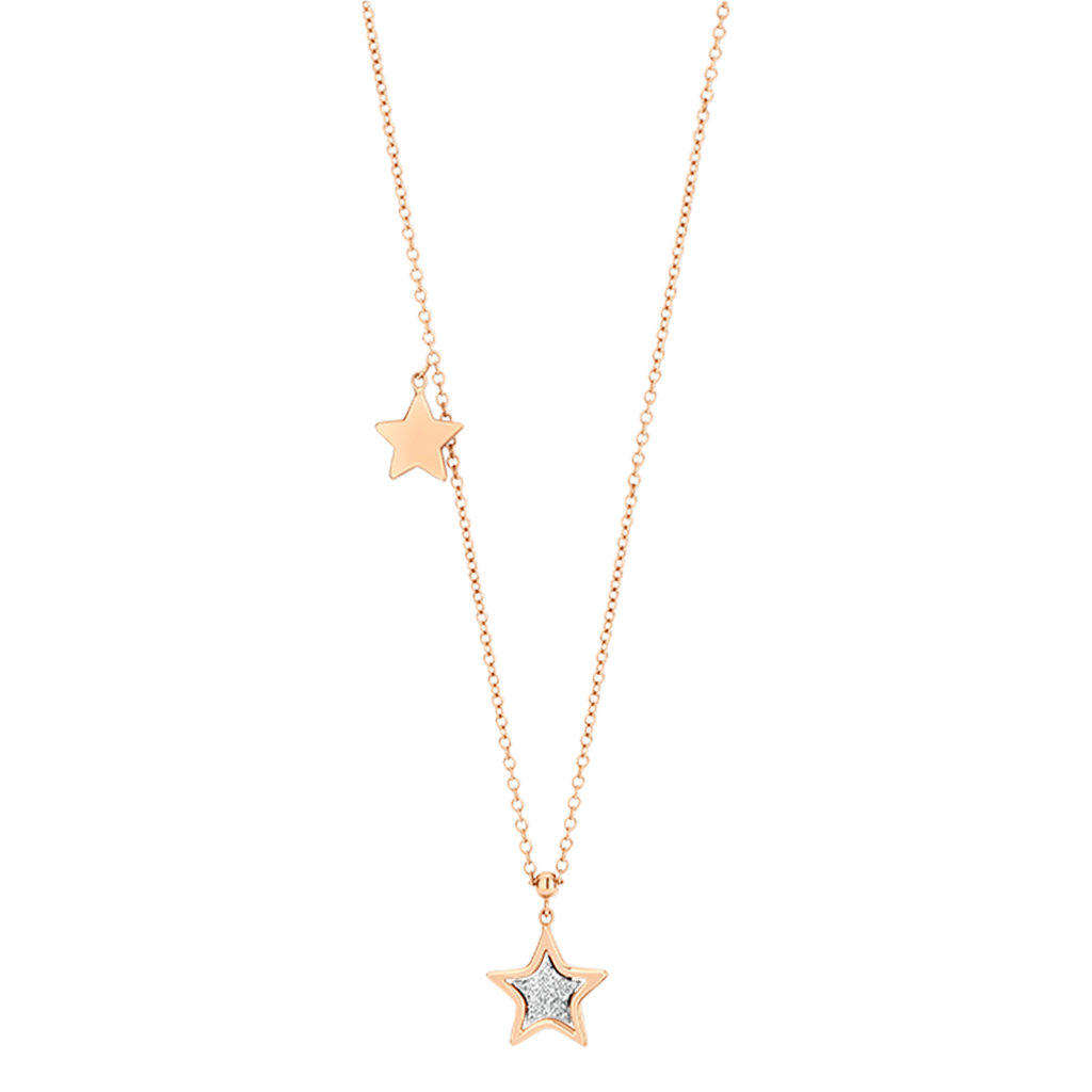Schaap en Citroen Diamonds collier roodgoud met diamant - #2 Schaap en Citroen Diamonds collier roodgoud met diamant - #2