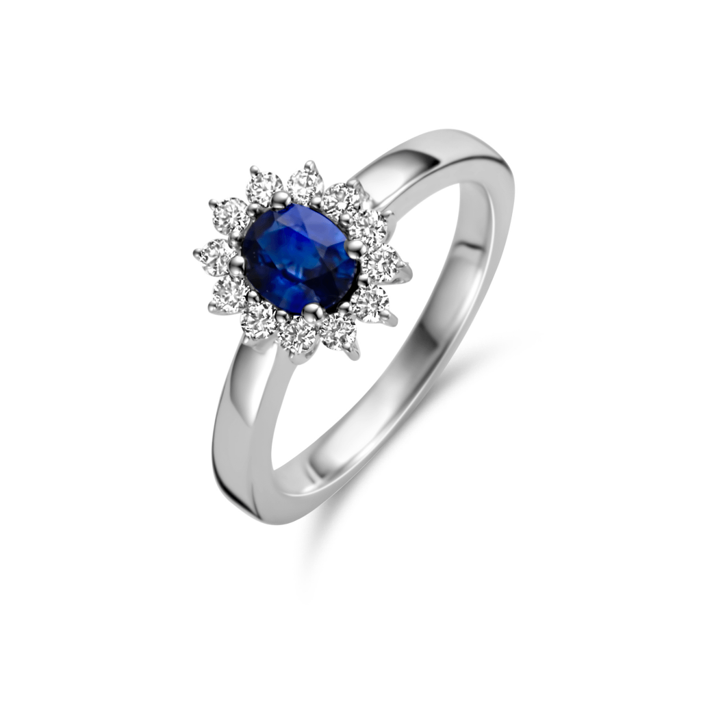 Schaap en Citroen Colours ring witgoud met diamant - #3 Schaap en Citroen Colours ring witgoud met diamant - #3