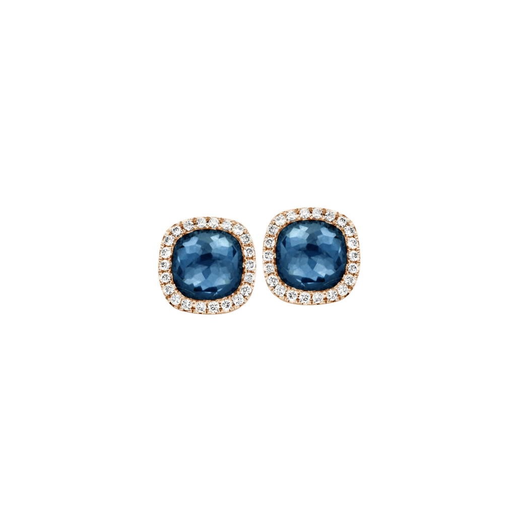 Tirisi Jewelry Milano Sweeties oorsieraad roodgoud met diamant - TE9226LBTP - #1 Tirisi Jewelry Milano Sweeties oorsieraad roodgoud met diamant - TE9226LBTP - #1