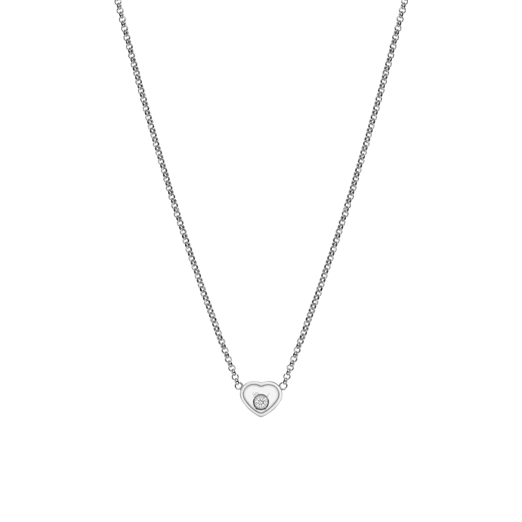 Chopard Happy Diamonds Happy Hearts collier witgoud met diamant - 81A086-1001 - #1 Chopard Happy Diamonds Happy Hearts collier witgoud met diamant - 81A086-1001 - #1