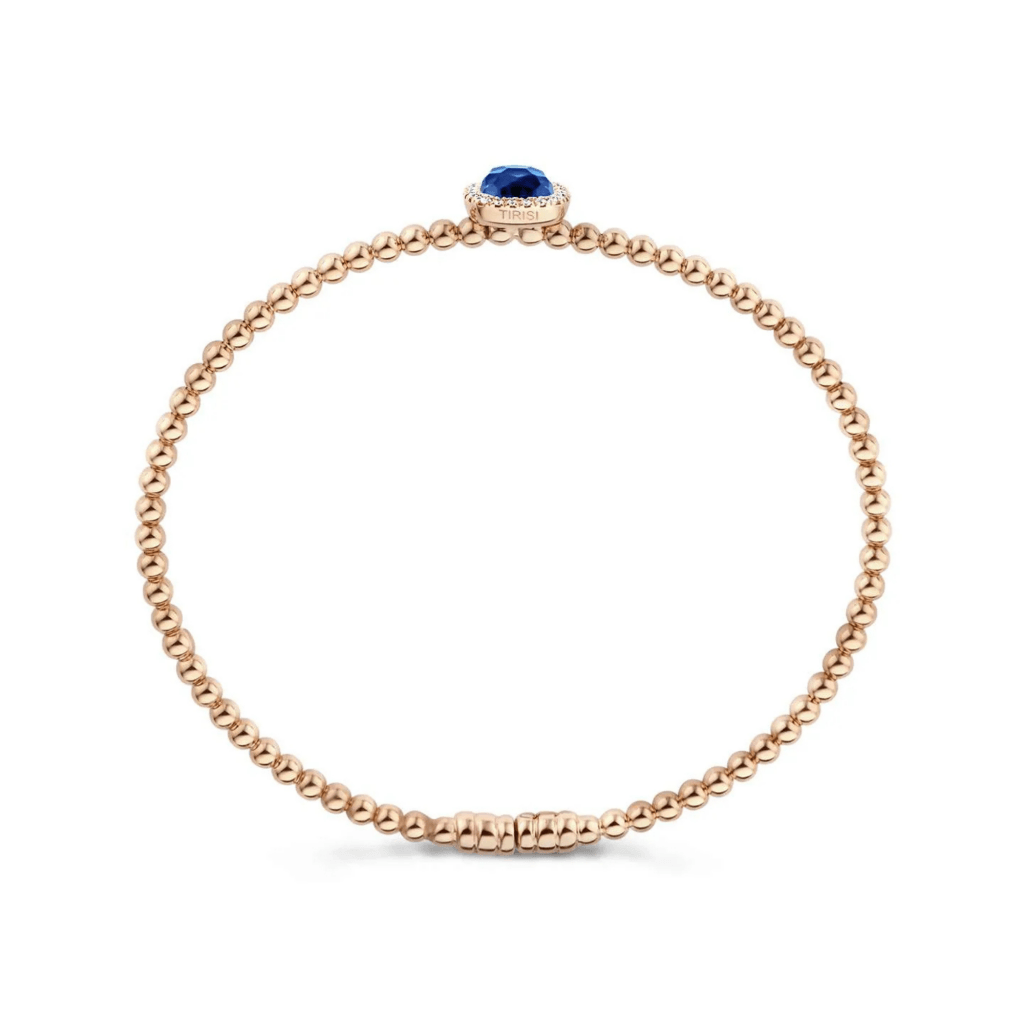 Tirisi Jewelry Milano Tre armband roodgoud met diamant - TB2181-1LSP - #3 Tirisi Jewelry Milano Tre armband roodgoud met diamant - TB2181-1LSP - #3