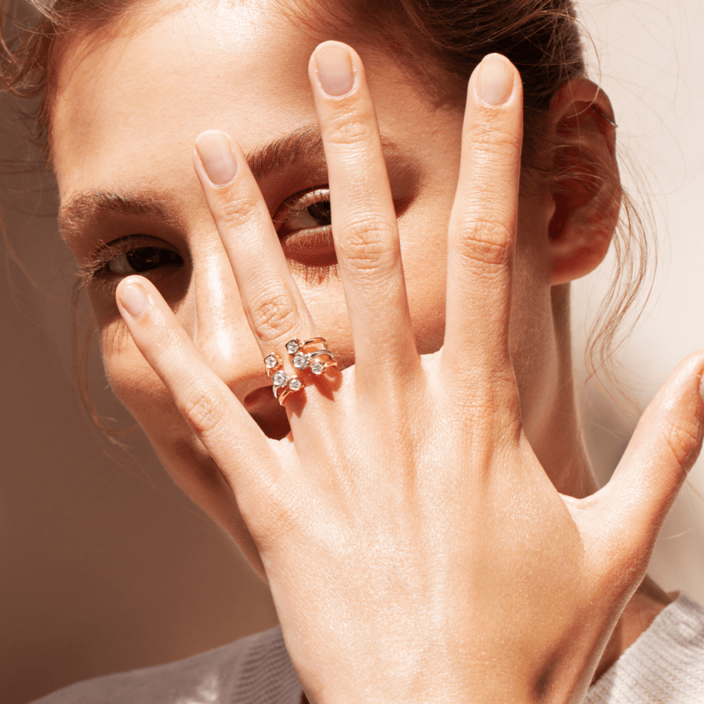 dinh van Le Cube Diamant ring witgoud met diamant - 208512 - #4 dinh van Le Cube Diamant ring witgoud met diamant - 208512 - #4