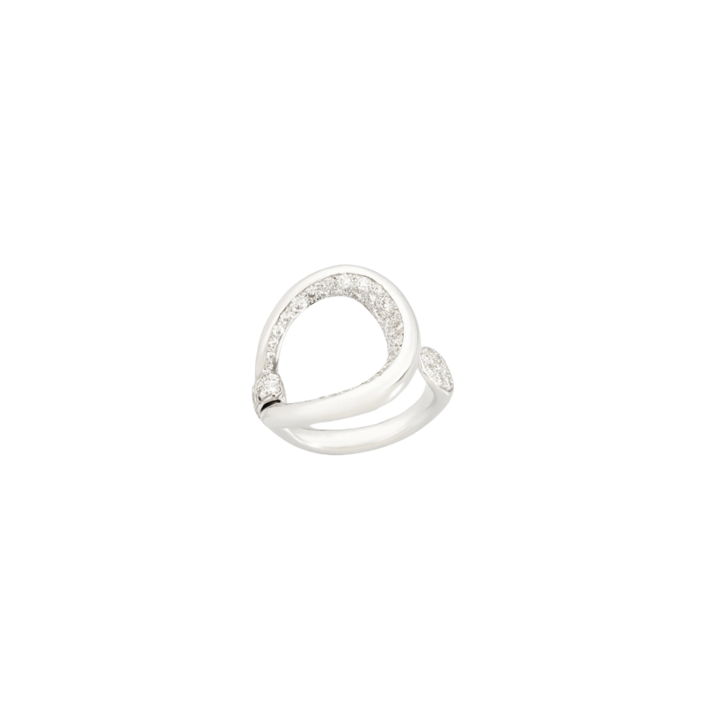 Pomellato Fantina ring witgoud met diamant - PAC0090 O2WHR DB000 - #2 Pomellato Fantina ring witgoud met diamant - PAC0090 O2WHR DB000 - #2