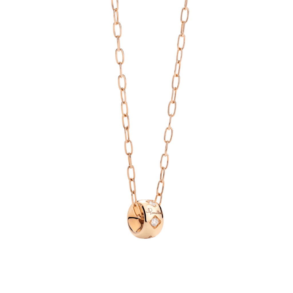 Pomellato Iconica collier roodgoud met diamant - PCB7122 O7000 DB000 - #2 Pomellato Iconica collier roodgoud met diamant - PCB7122 O7000 DB000 - #2