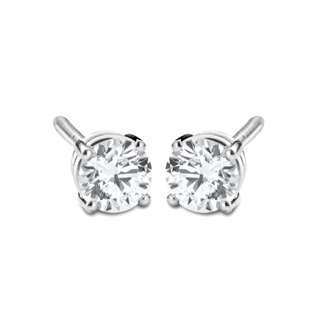 Schaap en Citroen Diamonds oorsieraad witgoud met diamant - #4 Schaap en Citroen Diamonds oorsieraad witgoud met diamant - #4